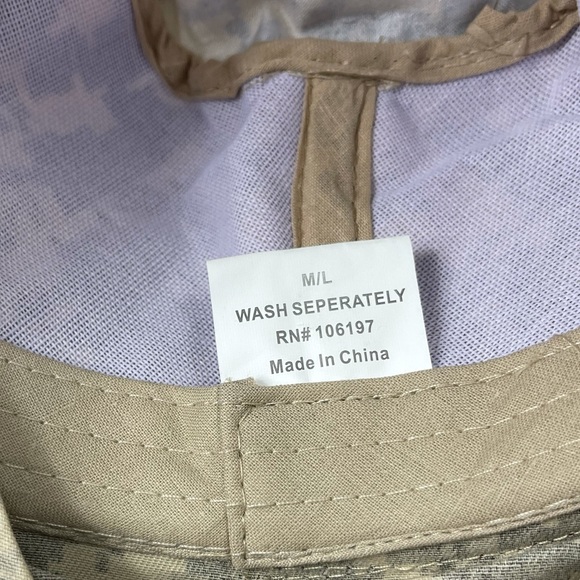 Safari Hat W/Neck Flap,sun protection UPF 50+.BinB1#3. - Picture 5 of 9